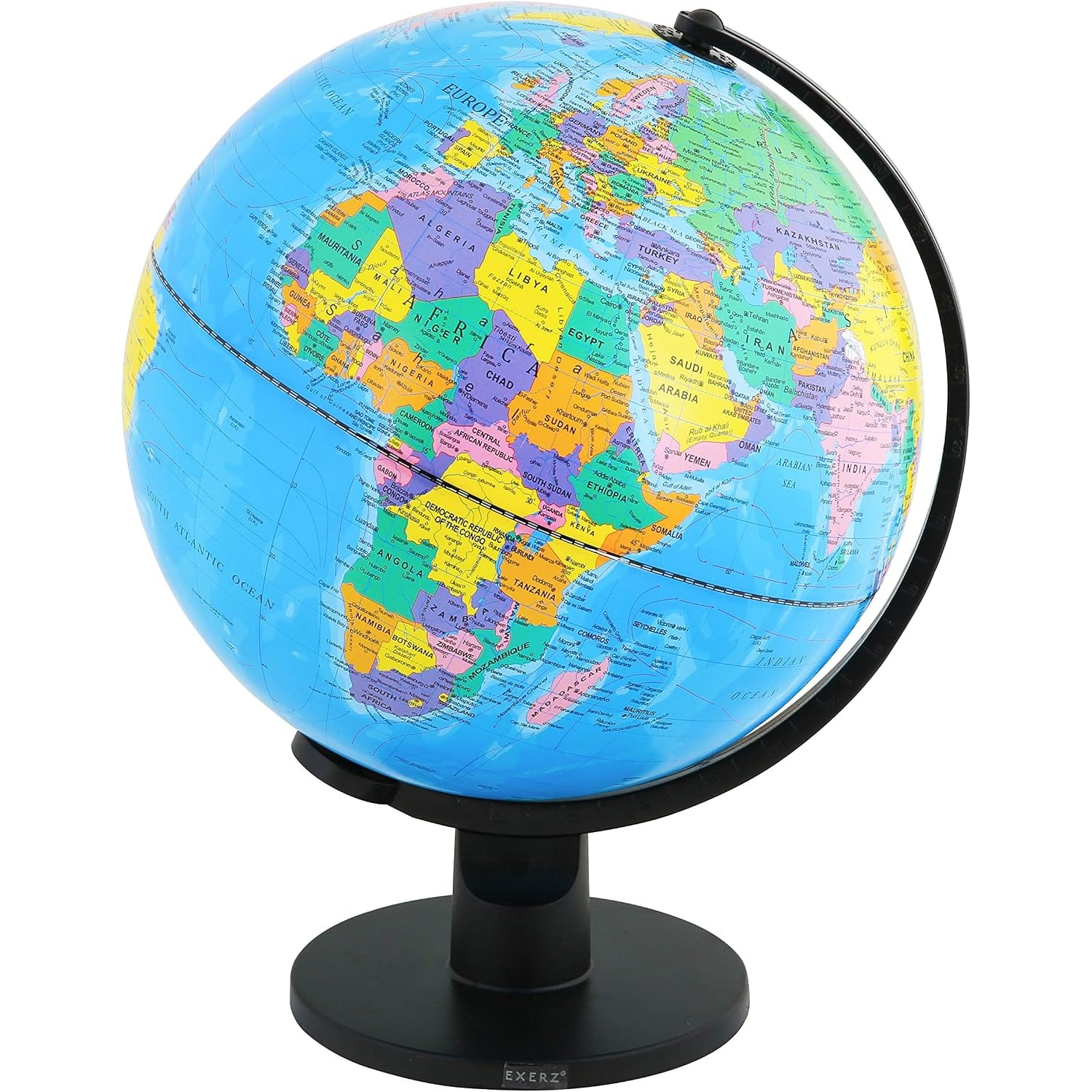 Large Educational World Globe 30cm: image 1