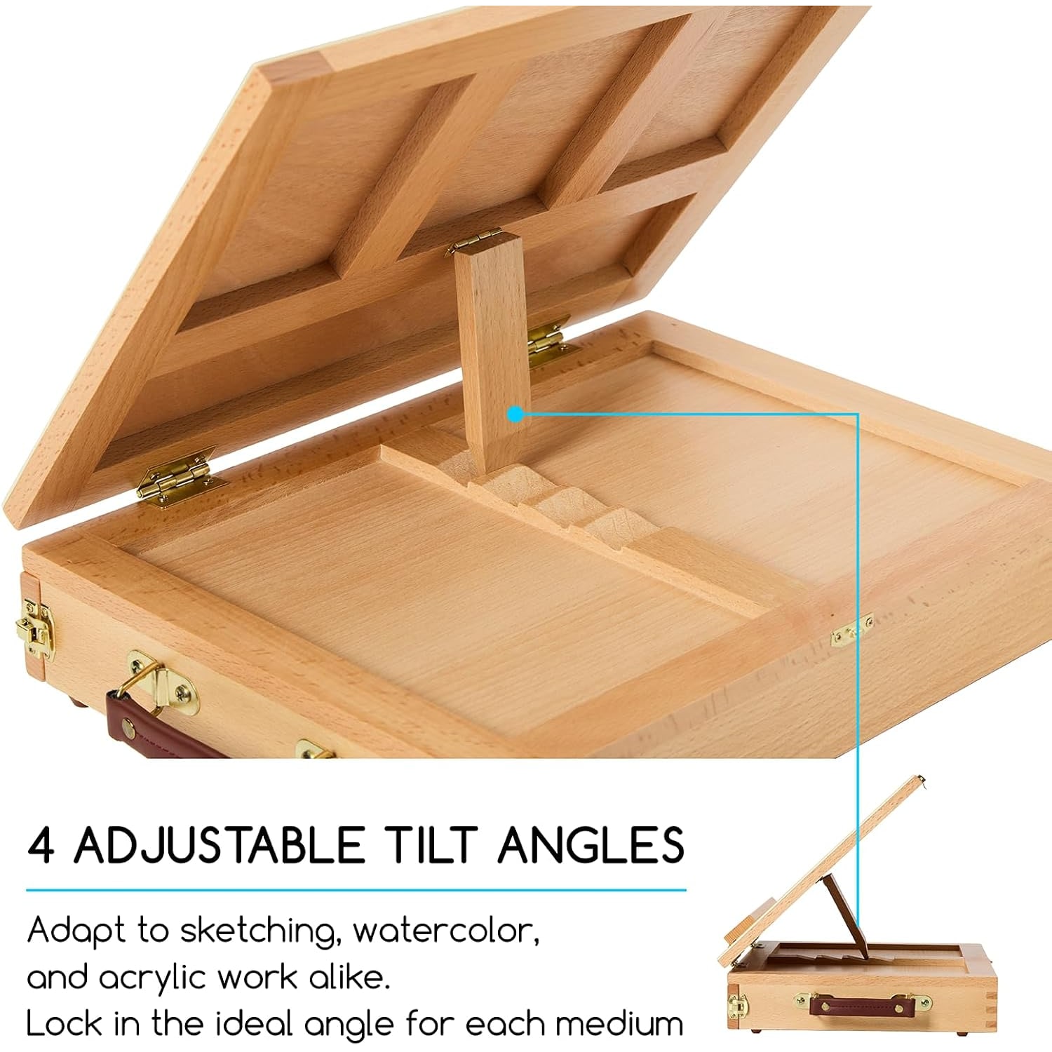 Tabletop Easel with Drawer: image 3
