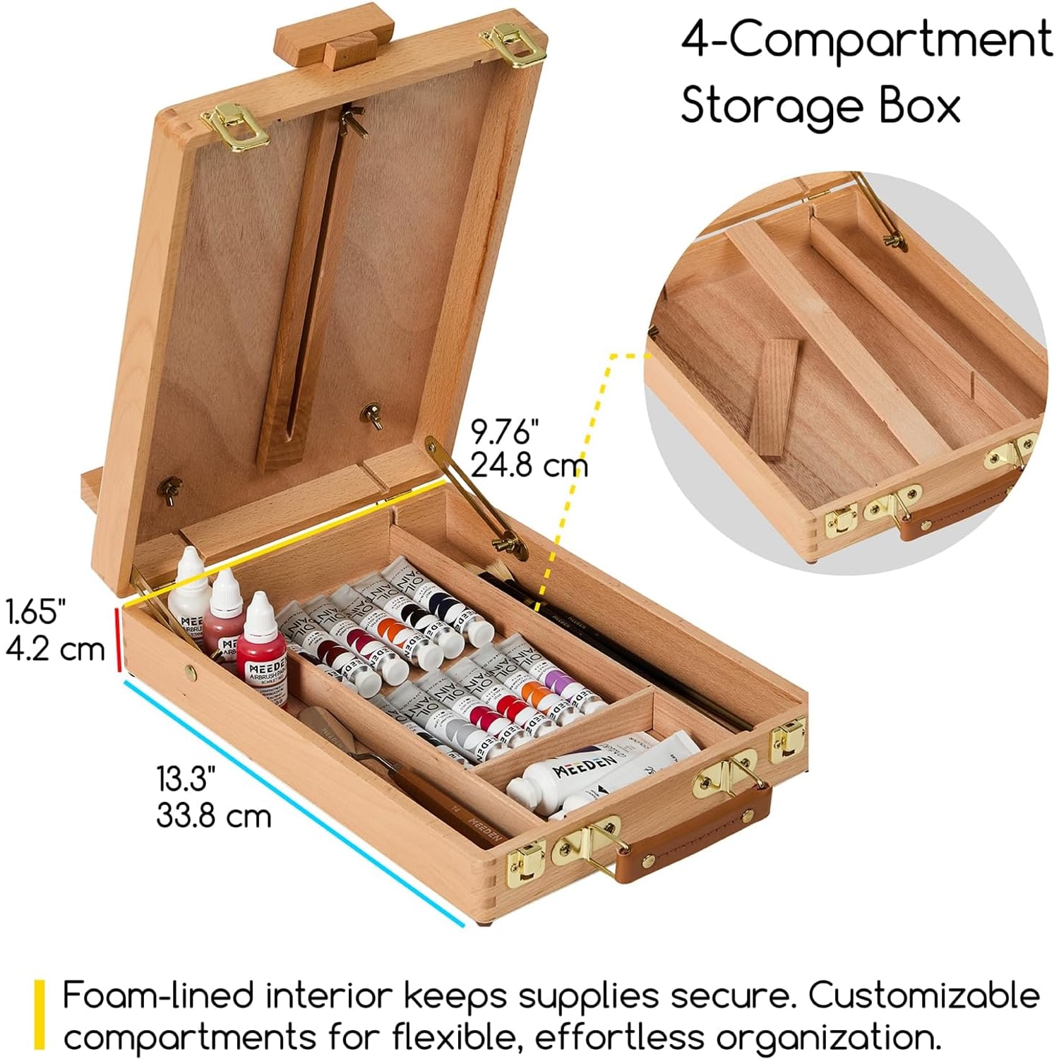 Tabletop Easel with Storage Box: image 6