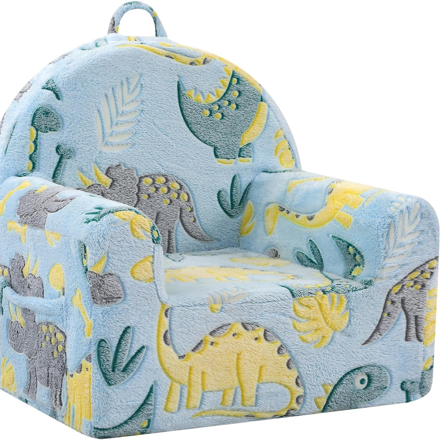 Blue Dinosaur Toddler Armchair: image 1