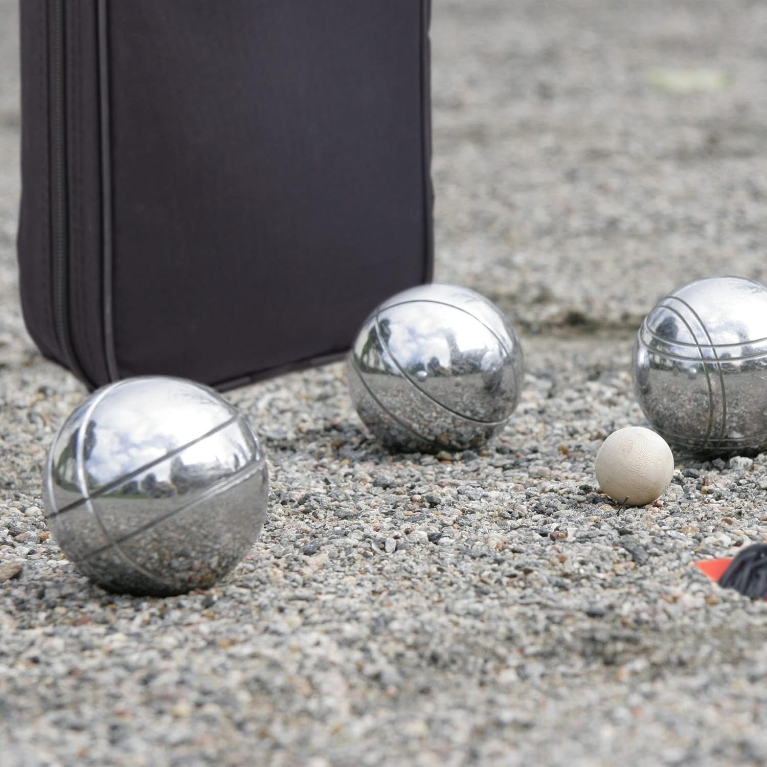8 Metal Ball Boules Set