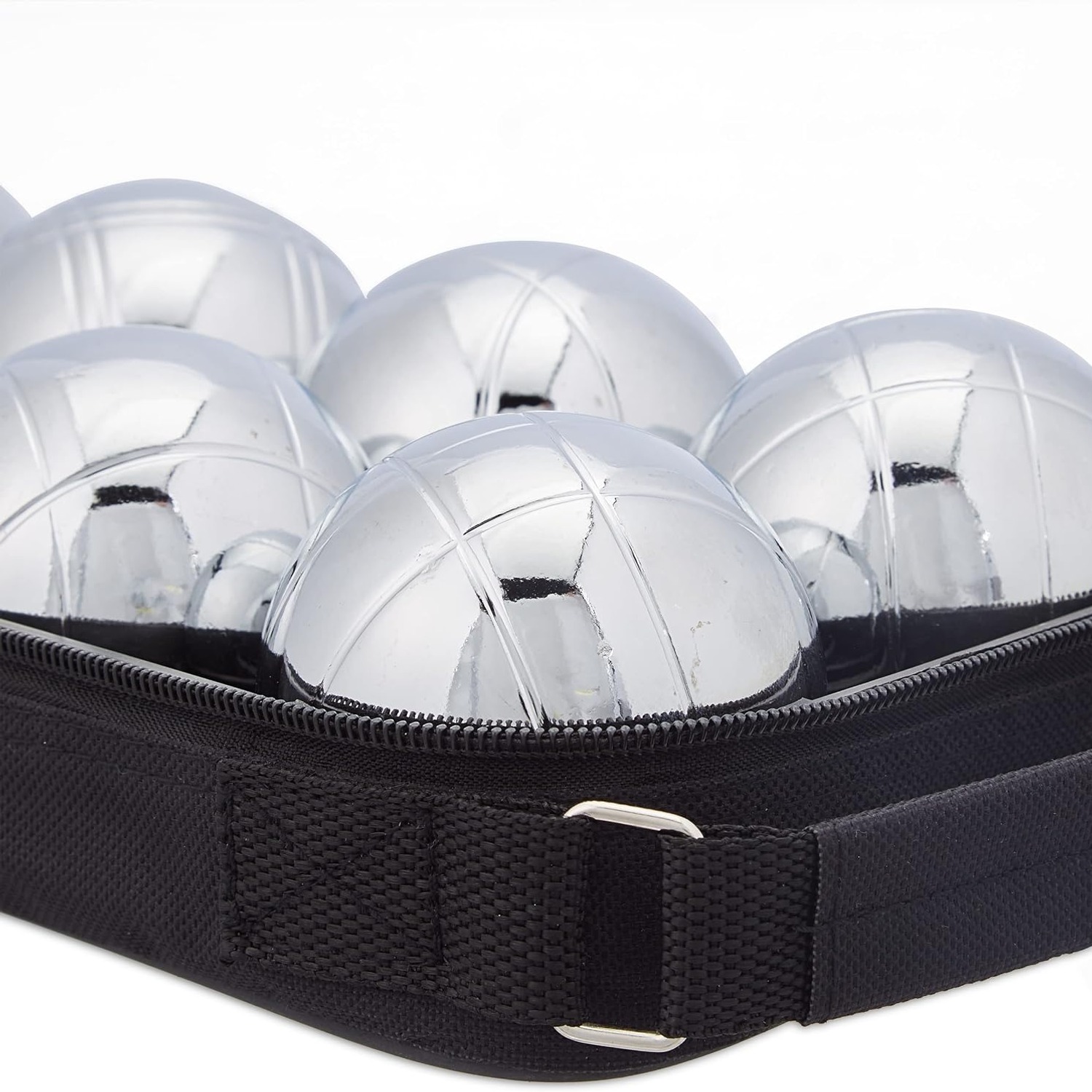 8 Metal Ball Boules Set
