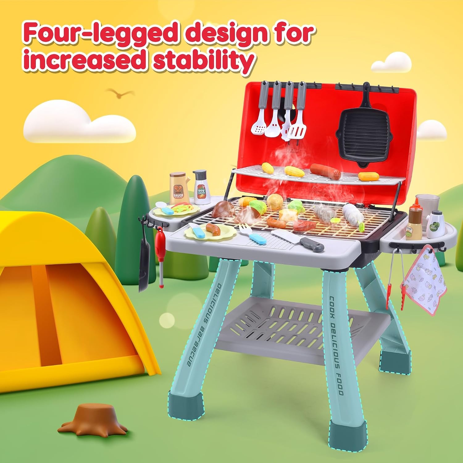 Kids BBQ Toy Set: image 5