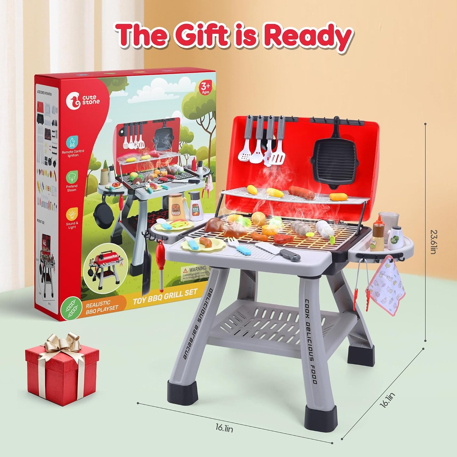 Kids BBQ Toy Set: image 6