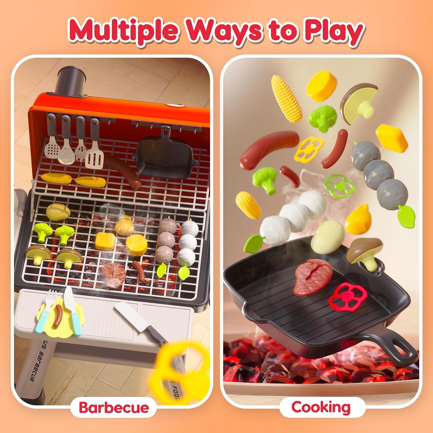 Kids BBQ Toy Set: image 8