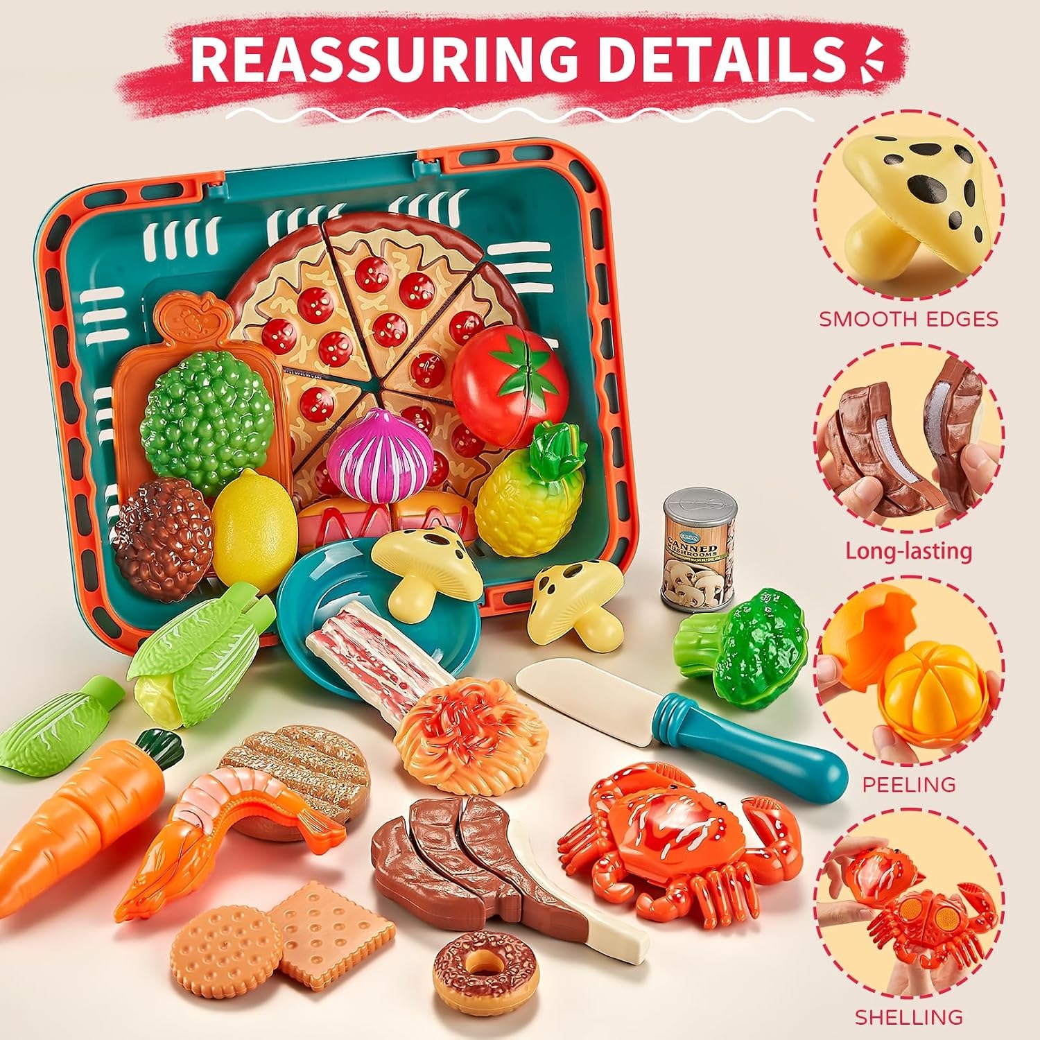 Play Food Set with Two Picnic Baskets: image 3