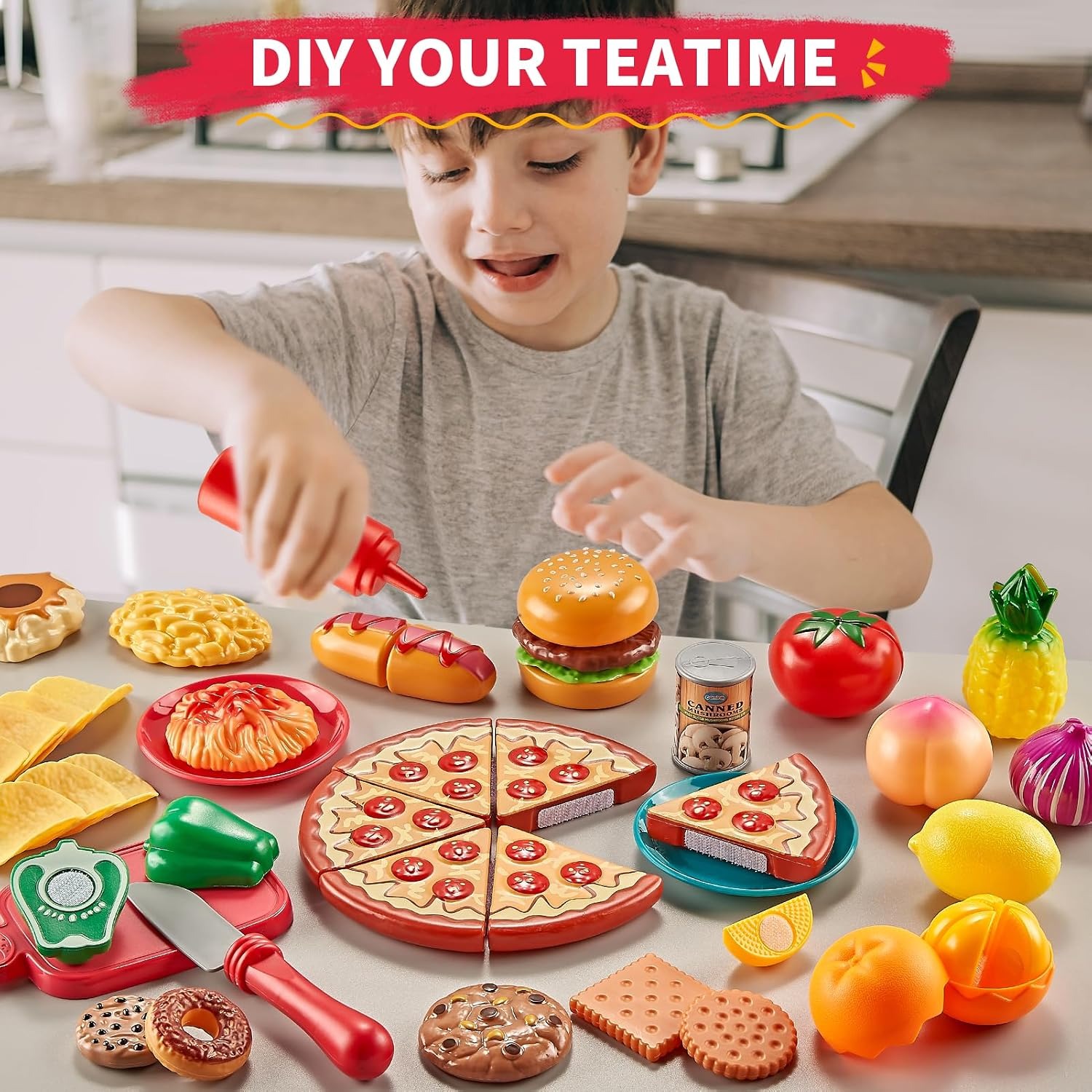 Play Food Set with Two Picnic Baskets: image 4