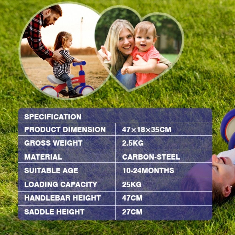 Peradix Baby Walker Balance Bike: image 10