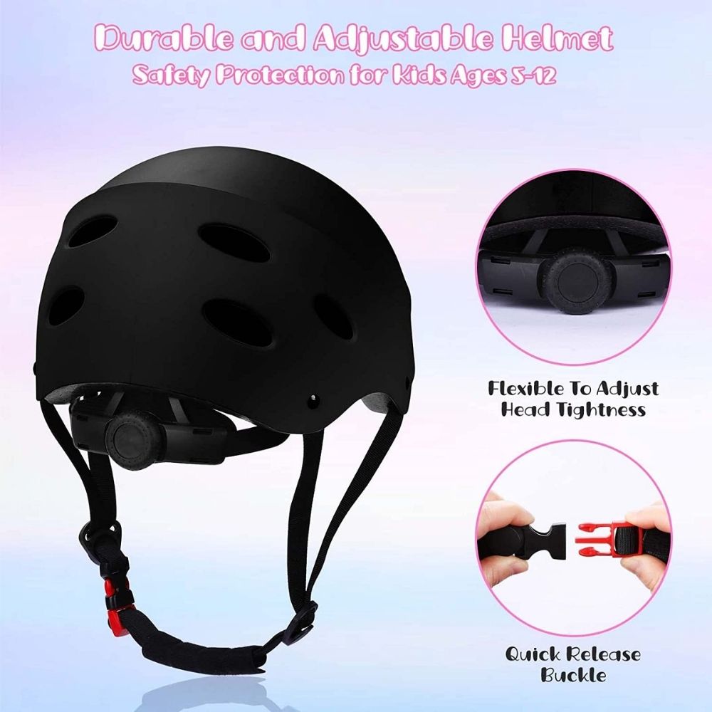 7-in-1 Kids Bike Helmet and Pads Set: image 6