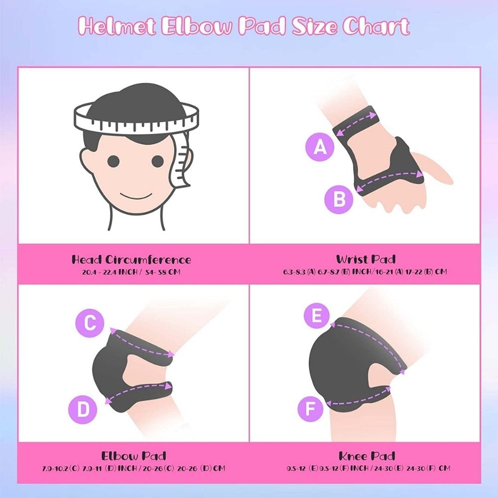 7-in-1 Kids Bike Helmet and Pads Set: image 7