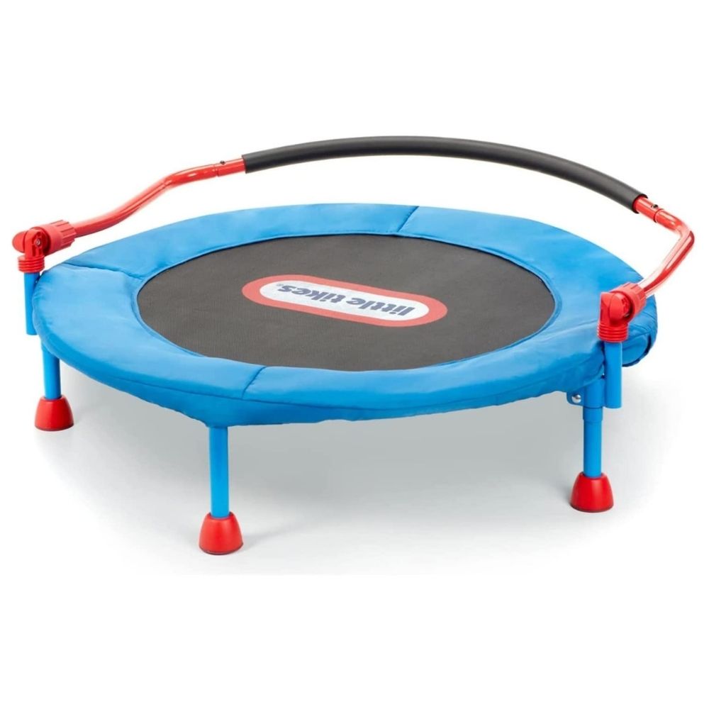 Kids 3-Foot Trampoline with Fold-Down Handlebar: image 5