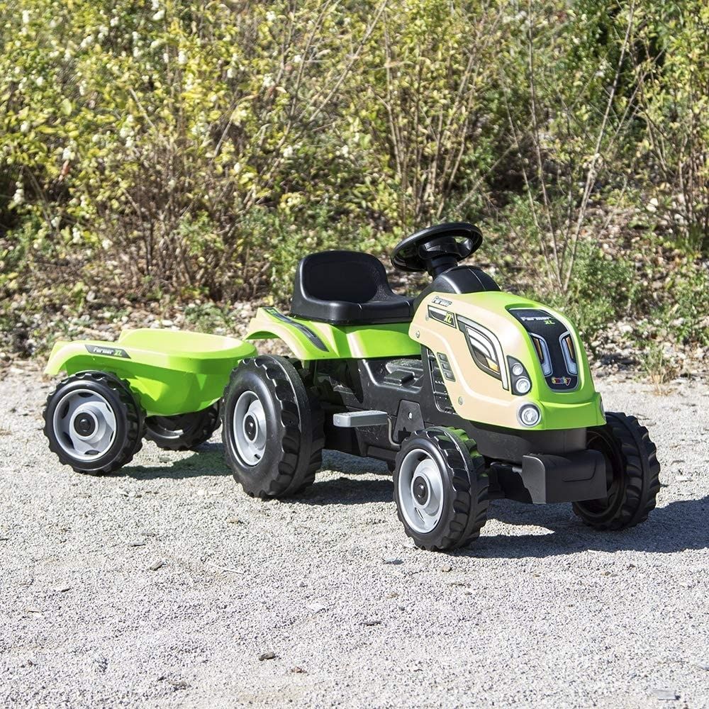 Farmer XL Pedal Ride-On Tractor and Trailer: image 2