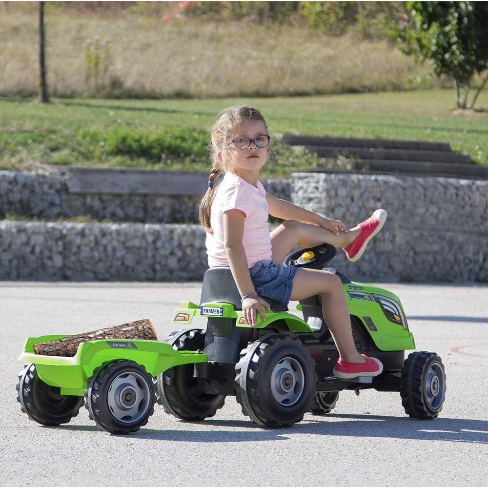 Farmer XL Pedal Ride-On Tractor and Trailer: image 6