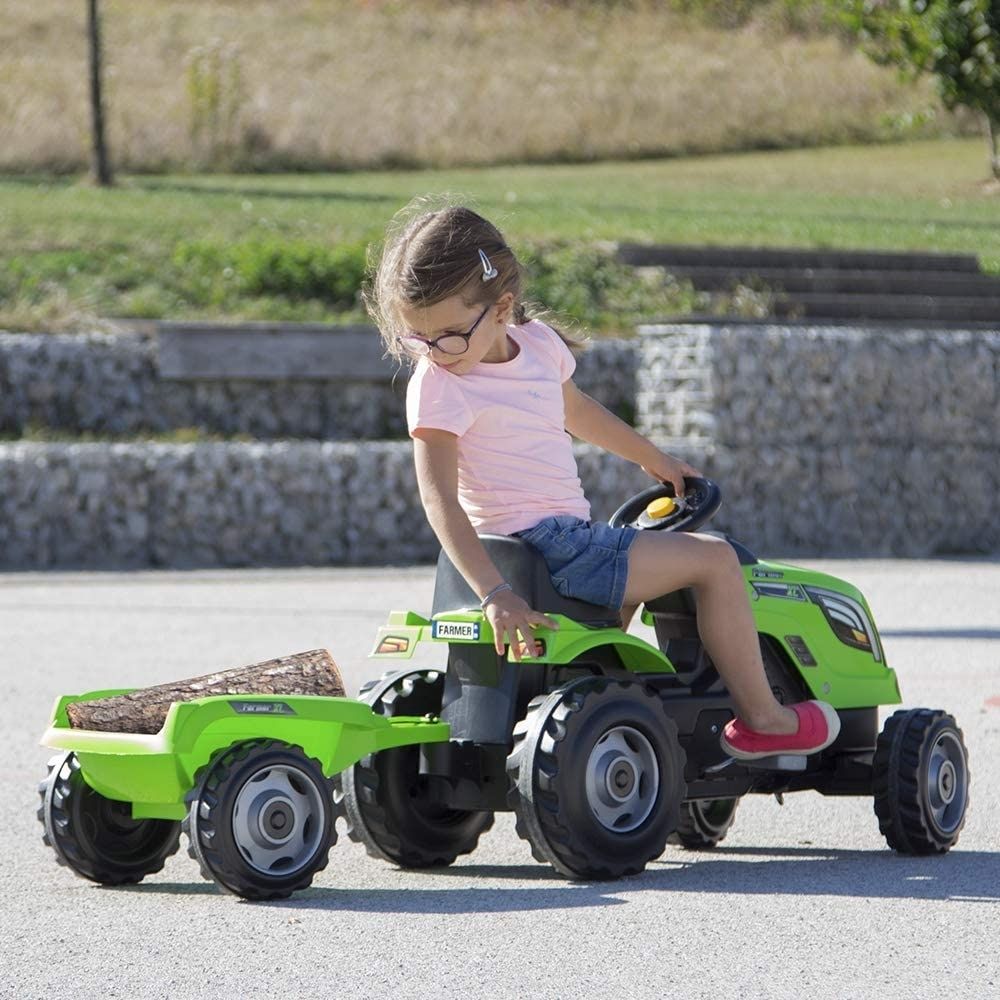 Farmer XL Pedal Ride-On Tractor and Trailer: image 9