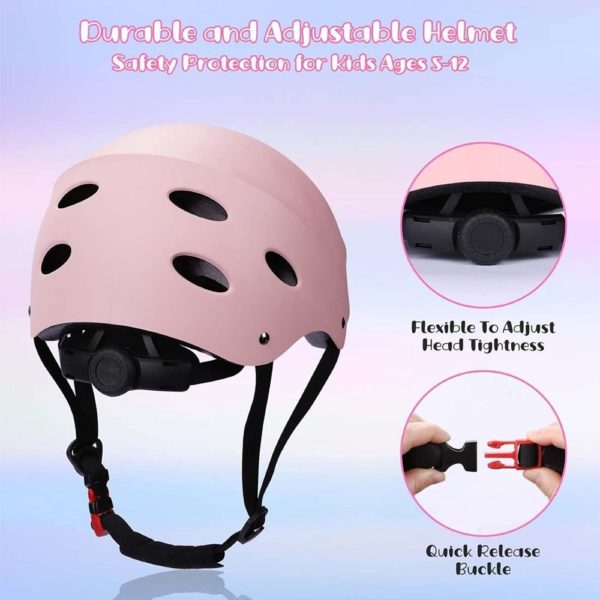 buy kids helmet toddler skateboard helmet knee pads set